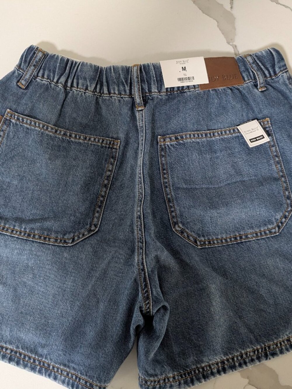 Brand New Judy Blue Jean Featherweight Shorts Size Medium - Picture 2 of 6